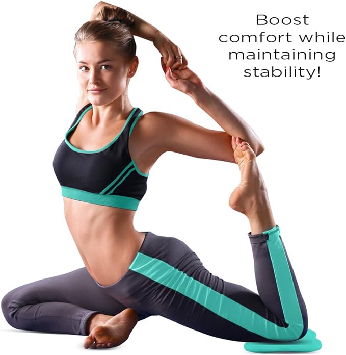 PU thick knee or elbow Yoga Protective Pad, for fitness training, core plate support, soft anti-slip yoga pilates kneeling pad