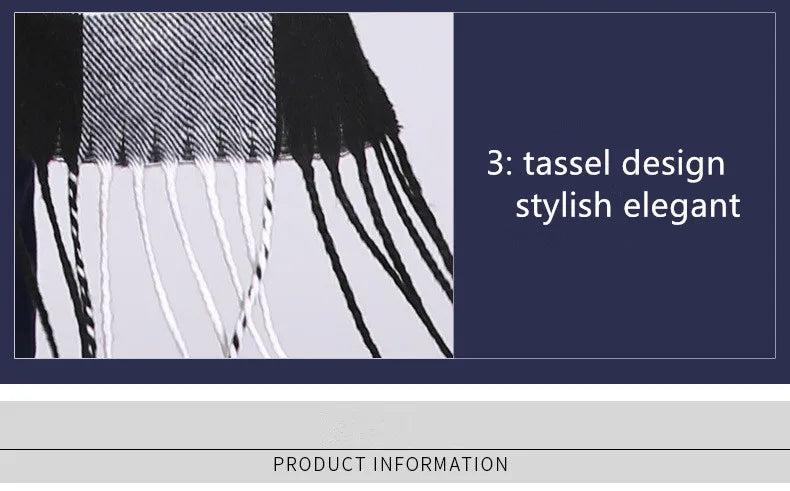 High quality fashion elegant shawl scarves men for extra winter warmth scarf for business cotton wraps