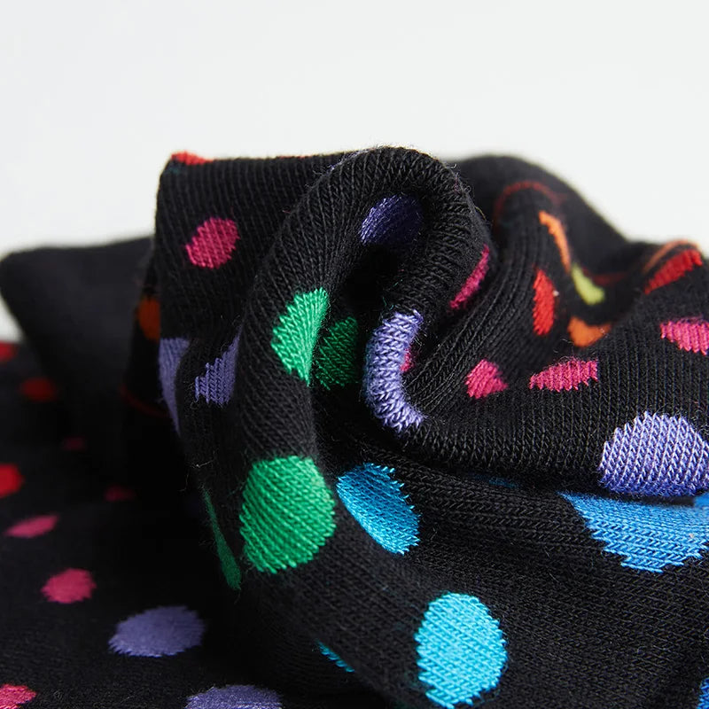 5 Paar bunte, weiche, atmungsaktive Herrensocken aus Bambusmischung