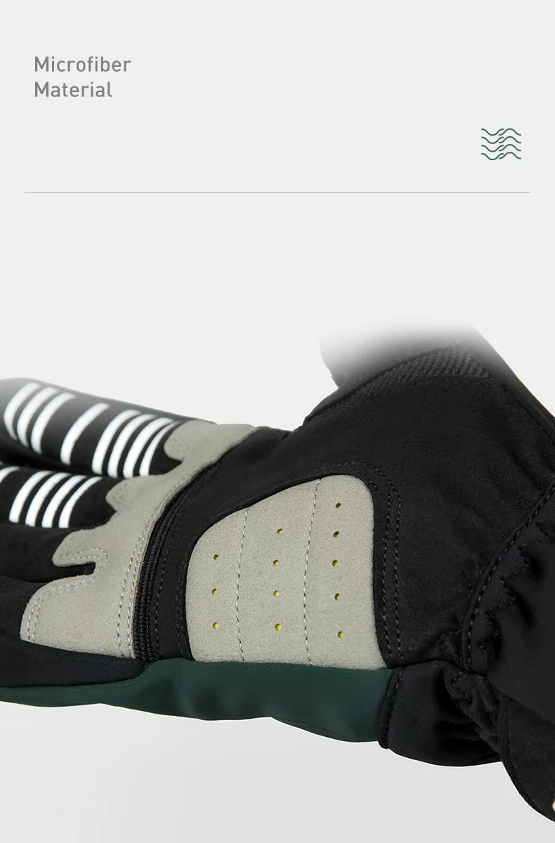 Stay Warm on Your Ride LAMEDA Autumn/Winter Windproof Cycling Gloves for Men and Women
