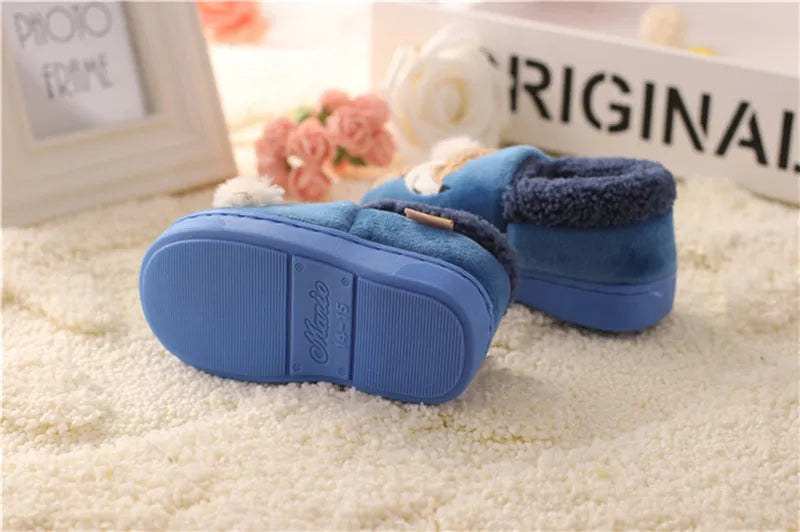 Whimsical warmth with cartoon fox slippers for kids' indoor elegance cozy fuzzy