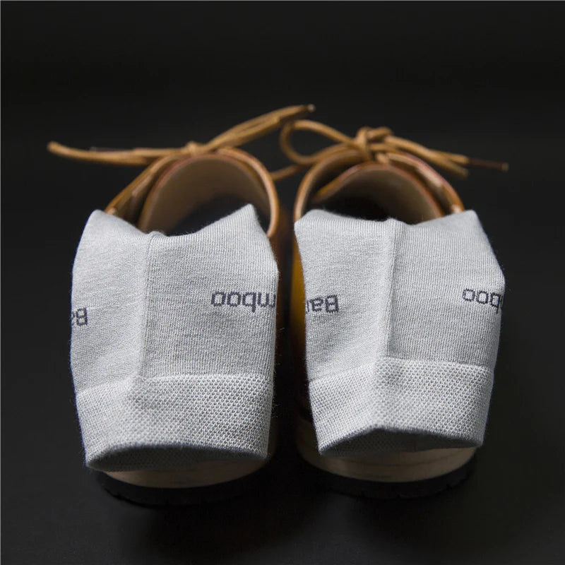 Men's Bamboo Crew Socks, Ideal for Business & Casual Wear, High-Quality 10 pairs per pack