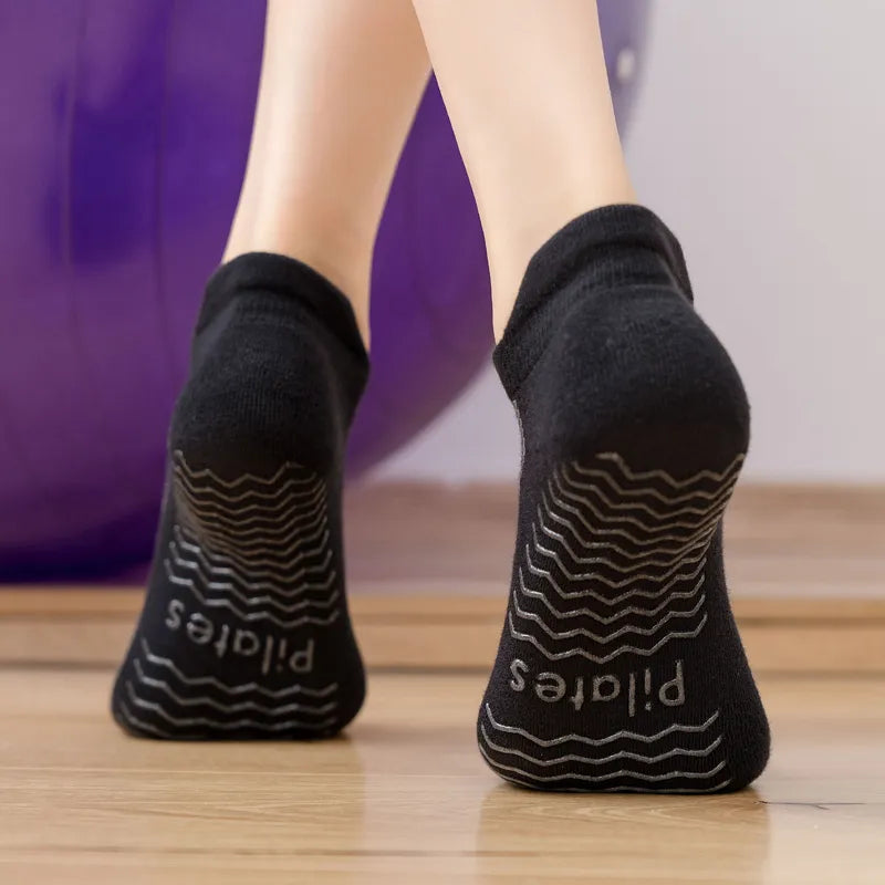 Premium professional women's pilates socks non slip, breathable yoga socks for ladies' fitness, sports, ballet, and dance hall activities