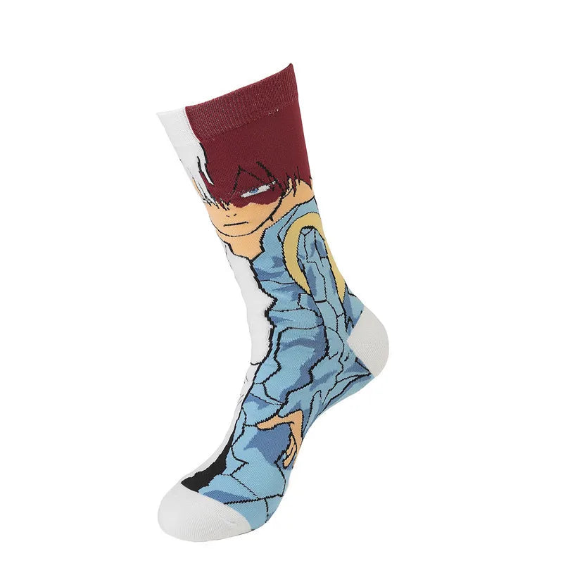 My Hero Academia Characters anime socks for men women and kids