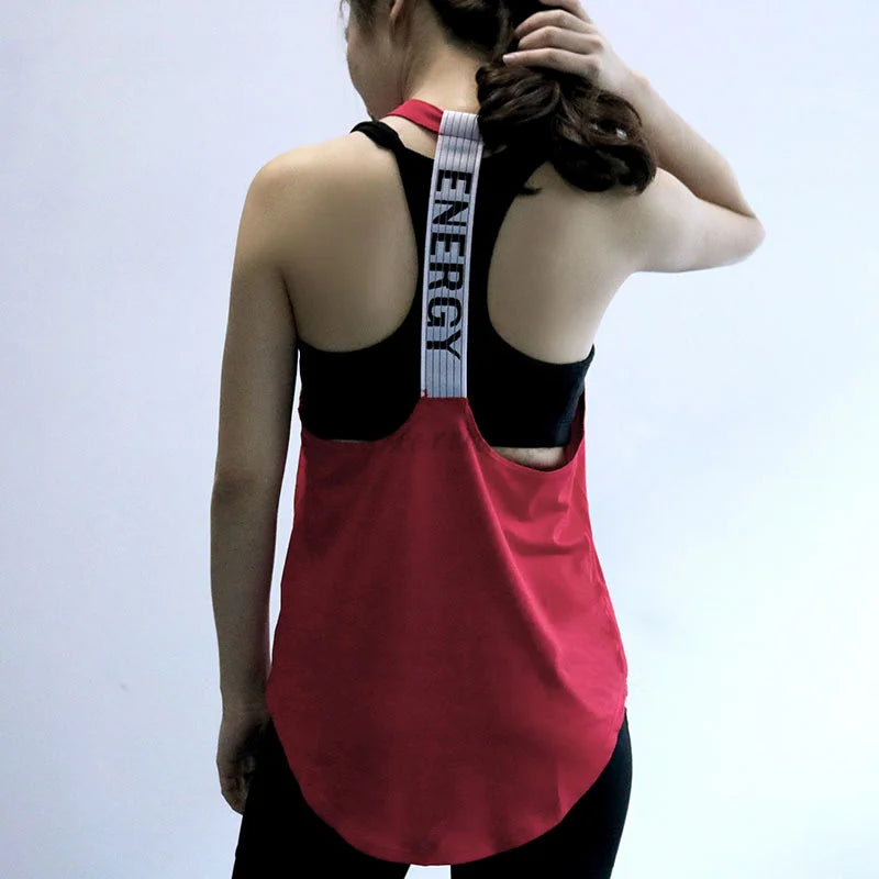 Comfort and style with our gym tank sports sleeveless top for Women, for active lifestyles. Has backless silhouette, ideal for yoga, fitness, running, and other high-intensity activities.
