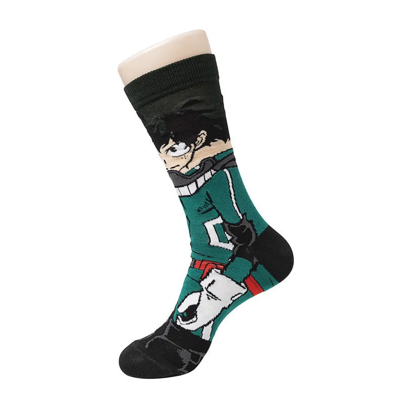 My Hero Academia Characters anime socks for men women and kids