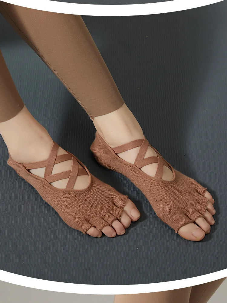 Breathable backless five-toe socks to take your fitness routine to the next Level