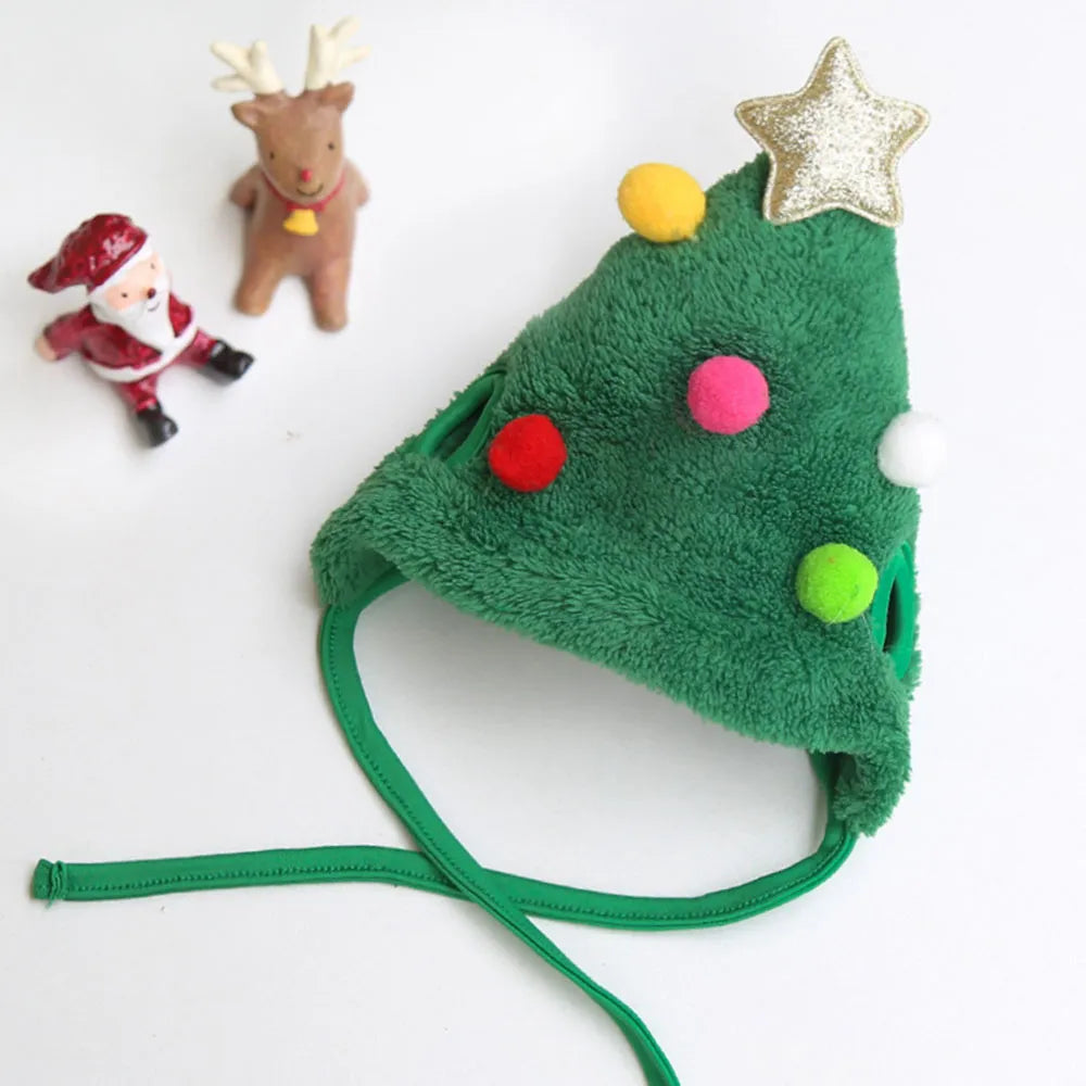 Festive Pet Costume Wonderland Christmas Hats