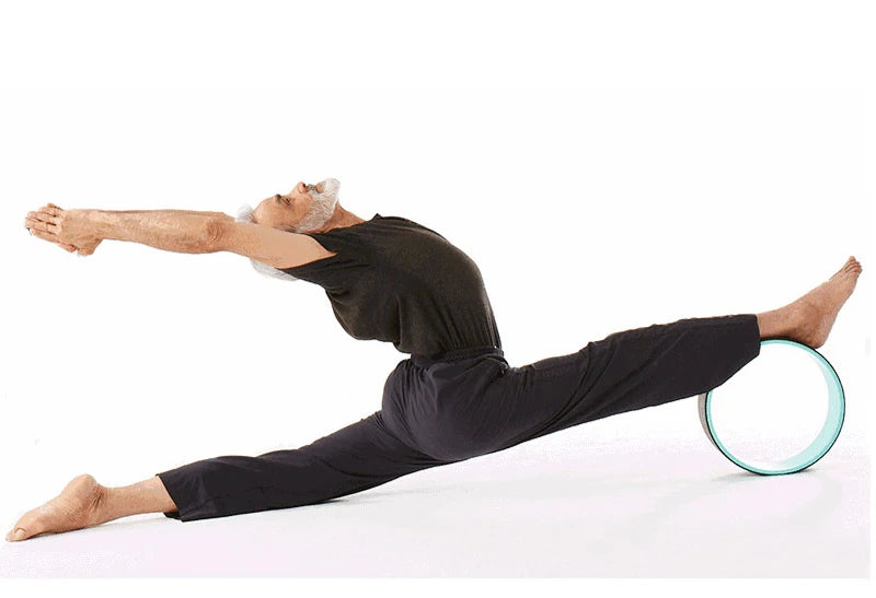 Erschließen Sie Ihr Yoga-Potenzial für erstklassigen Komfort, Haltbarkeit und Balance mit unserem Yoga-Pilates-Rad – verbessern Sie die Flexibilität, lindern Sie Rückenschmerzen und vervollständigen Sie Ihr ideales Heim-Yoga-Set!