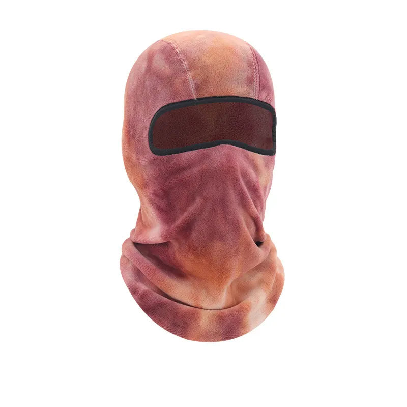 Velvet balaclava cycling scarf hat with full face cover mask perfect for military combat, helmet liner, fishing, snow sports, and cozy beanies
