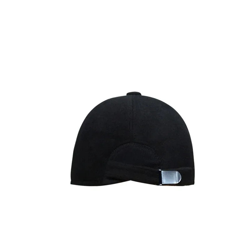 Men's Winter Ear-Protected Baseball Caps for ear protection Adjustable, Outdoor Warmth with Earmuffs Design