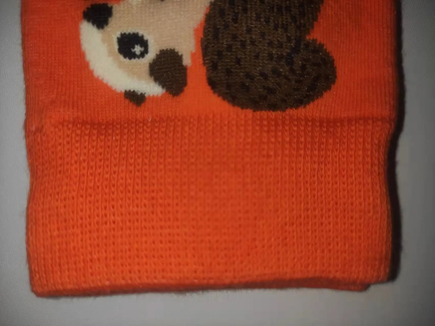 Women's or girl's middle tube cotton socks with animal and plant patterns, a colorful collection