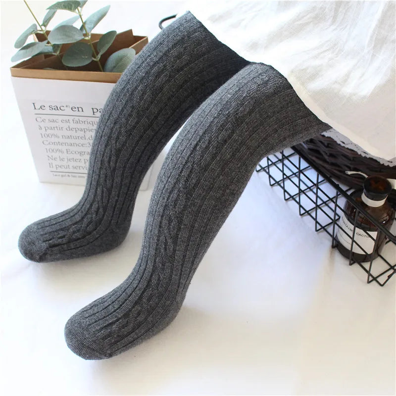 Adorable mesh cotton cable knit tights for baby girls (0-8 years) both breathable and stylish pantyhose for every season