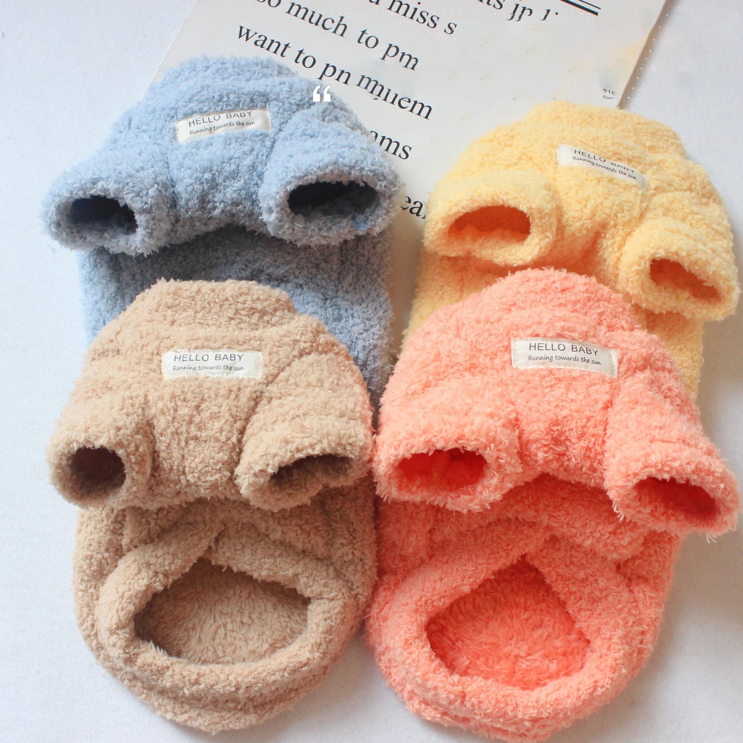 Winter Warm Pet Sweater for pets