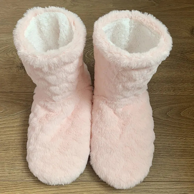 Winter Thermal Plus Velvet Socks - stylish warm cozy slippers with Anti-Slip soles for Women or men