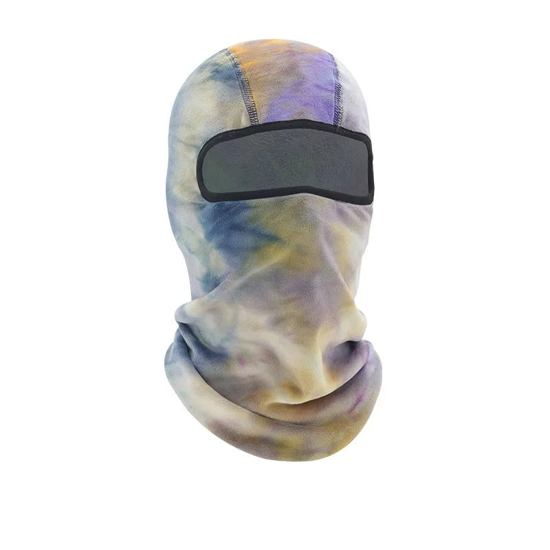 Velvet balaclava cycling scarf hat with full face cover mask perfect for military combat, helmet liner, fishing, snow sports, and cozy beanies