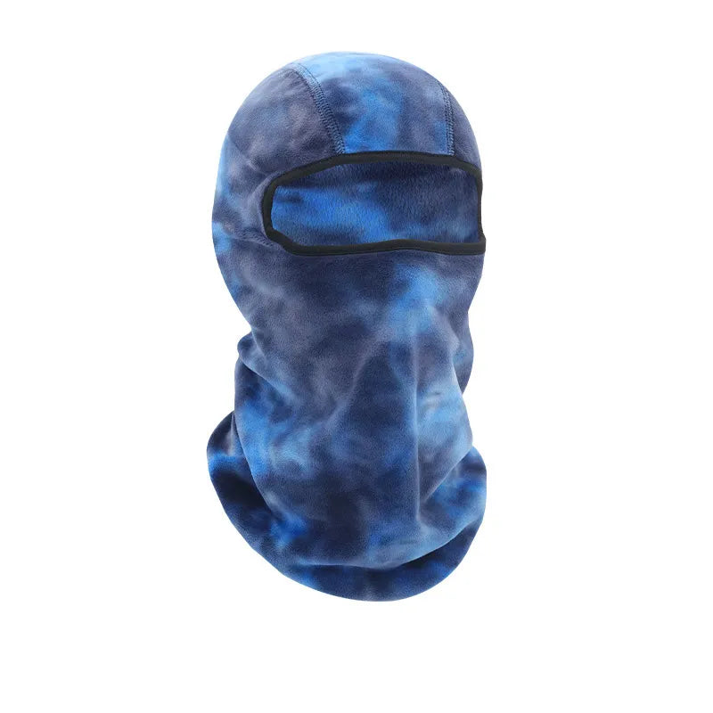 Velvet balaclava cycling scarf hat with full face cover mask perfect for military combat, helmet liner, fishing, snow sports, and cozy beanies