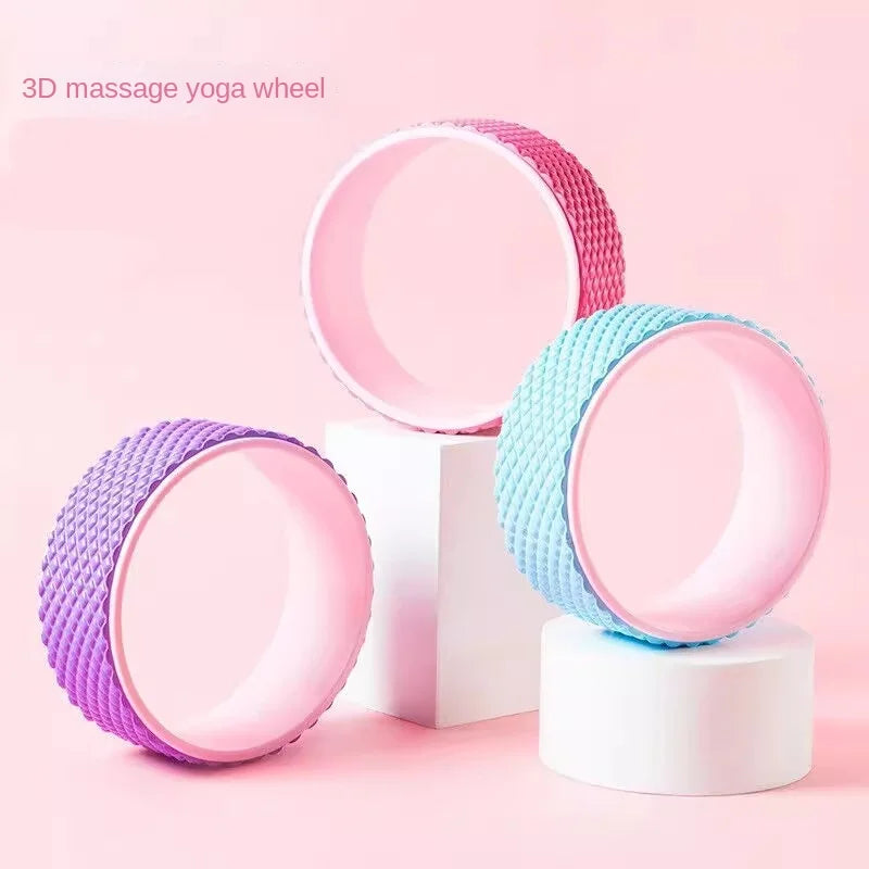Spiritual Wheel for yoga pilates to enhance stretching, strengthen muscles, and improve balance