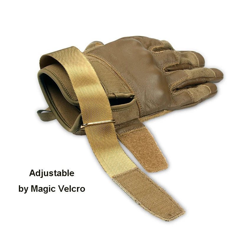 Durable leather motorcycle gloves that are adjustable, protective and stylish gear for men and women
