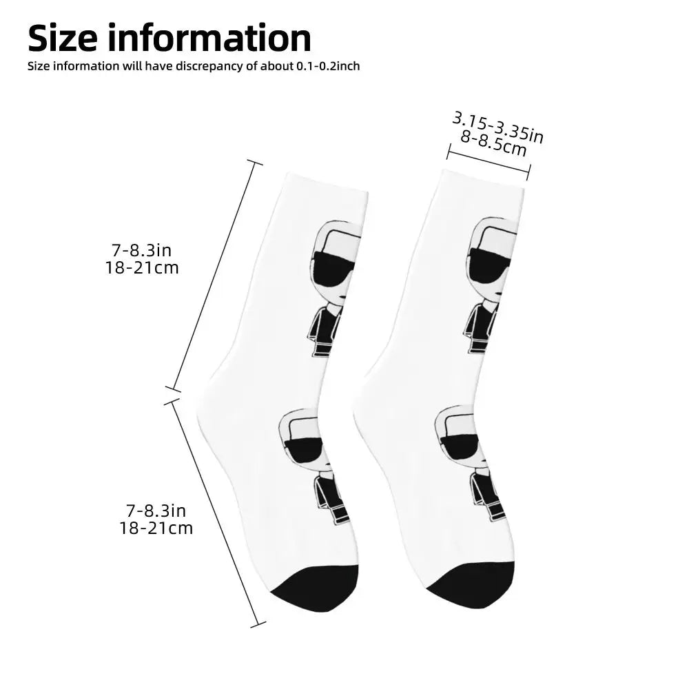 Karl who men's socks cartoon trendy outdoor novelty socks, stylish socks for every season, perfect for gift many colors available