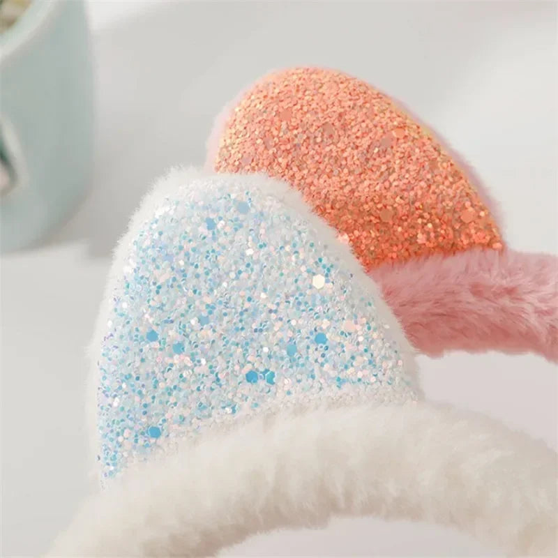 Cat ear warmers for women - playful & protective winter earmuffs