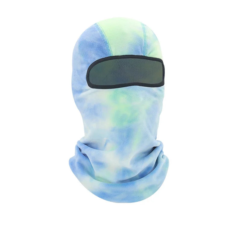 Velvet balaclava cycling scarf hat with full face cover mask perfect for military combat, helmet liner, fishing, snow sports, and cozy beanies