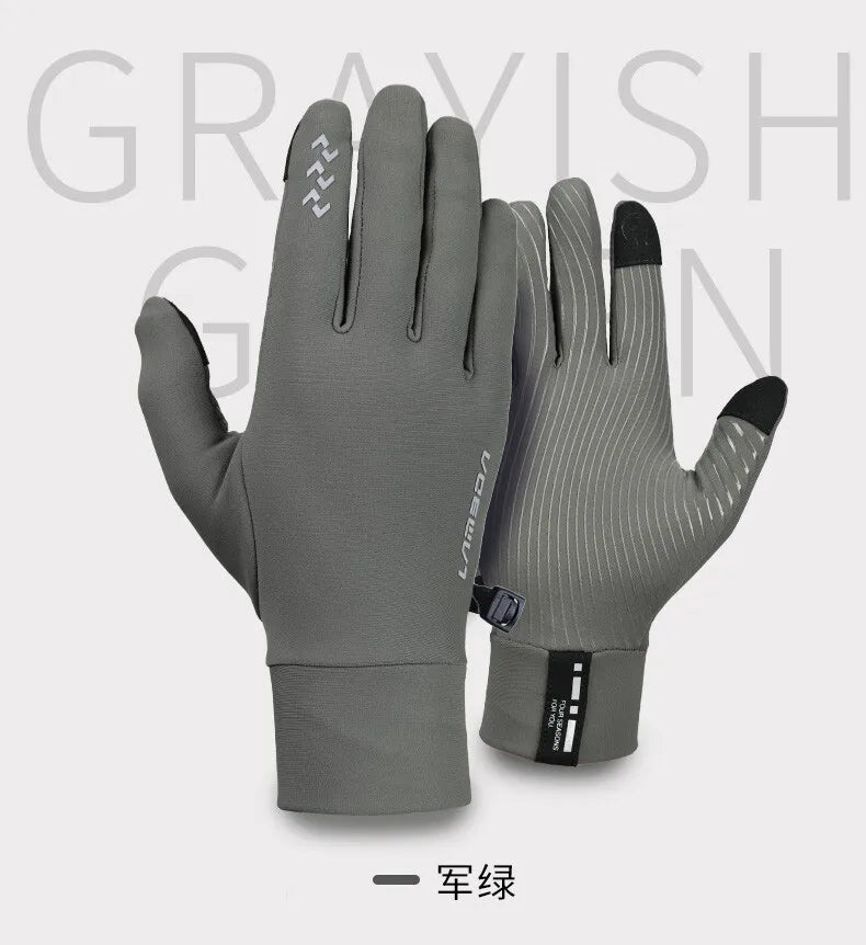 Gloves for winter cycling warmth for men and women - full-fingered, long-fingered sports gloves for a cozy ride