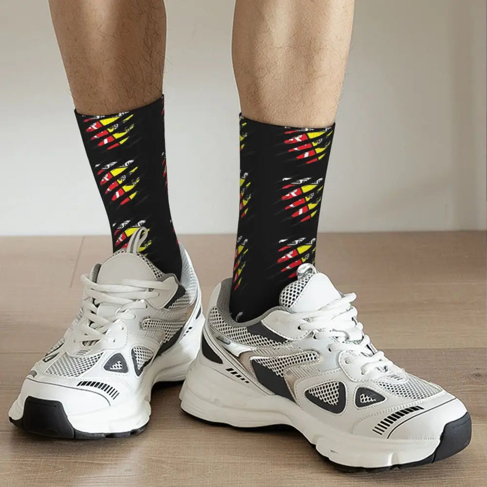 Lässige, neuartige Herrensocken aus Baumwollmischung mit RC-Objektiv für unübertroffenen Komfort für jede Jahreszeit