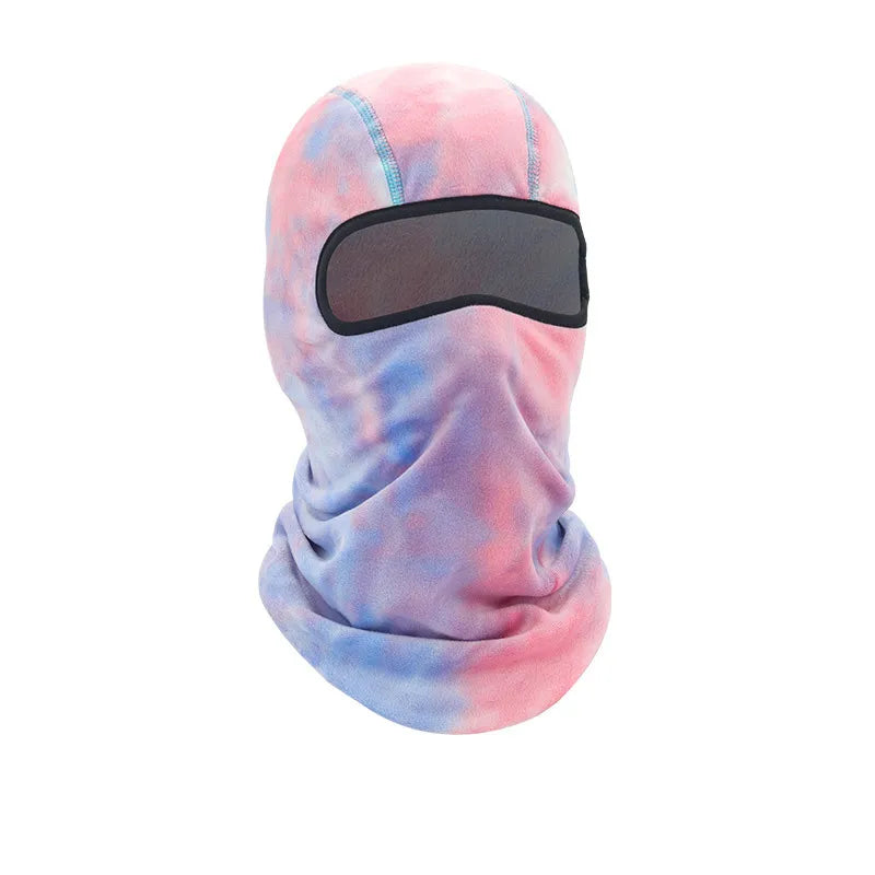 Velvet balaclava cycling scarf hat with full face cover mask perfect for military combat, helmet liner, fishing, snow sports, and cozy beanies