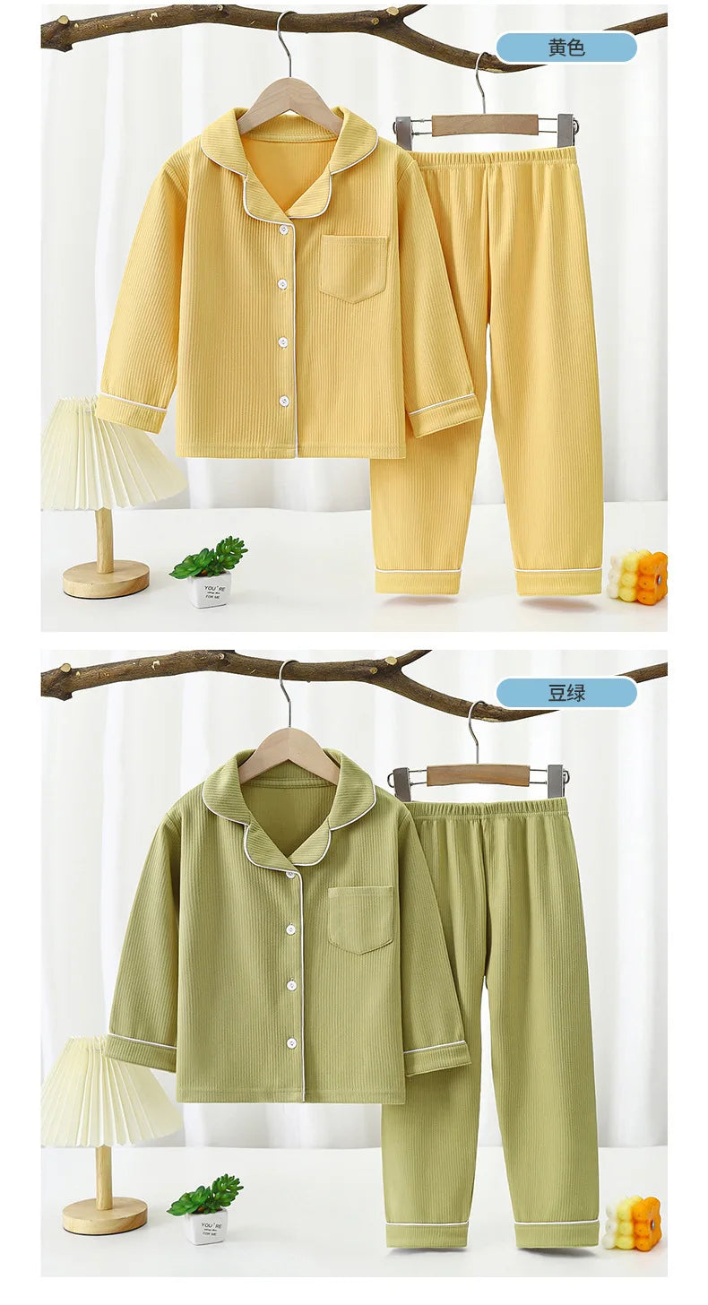 Children's Pyjama Sets, cozy and stylish sleepwear for kids 1 to 16 years. Lounging and bedtime quality sets for Autumn Winter