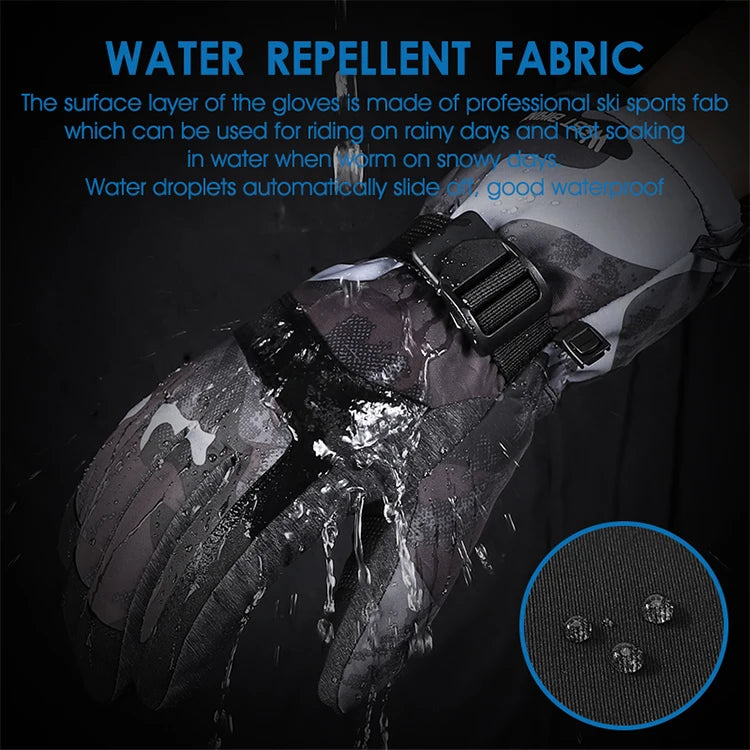 Ultimate winter performance with our new waterproof warm cycling skiing motorcycle snowboard sporting gloves for men and women