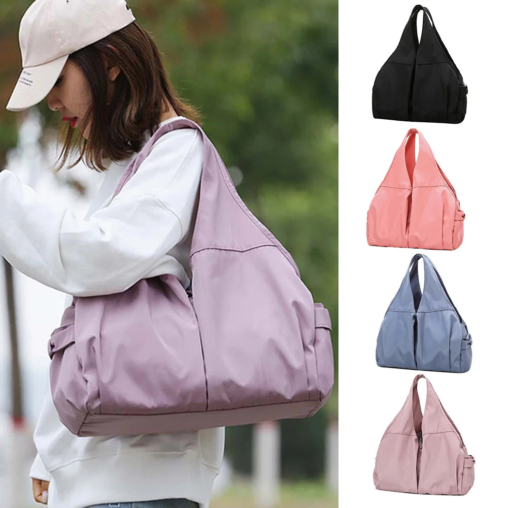 Fitness bag dry wet separation fitness training bag multi-pockets waterproof portable large capacity for swimming hiking camping yoga pilates