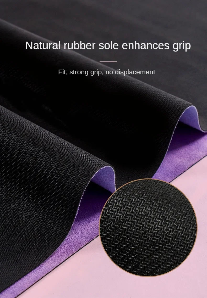 Foldable non-slip Yoga mat towel- Ultra thin, sweat-absorbent & portable for yoga pilates gym