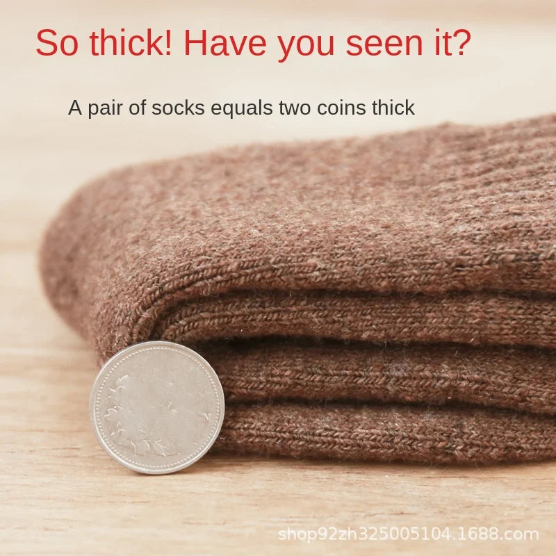 Cozy warm wool winter socks - perfect gift boys girls socks