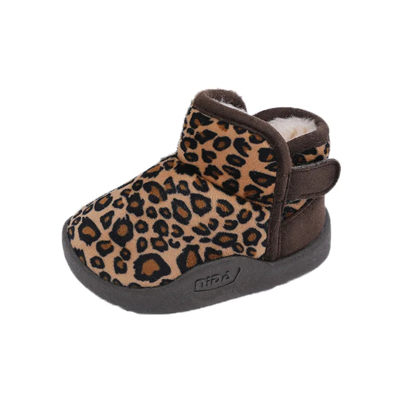 Kids' Soft Snow Boots for indoors for Cozy Indoor Adventures warm fussy slippers for boys and girls