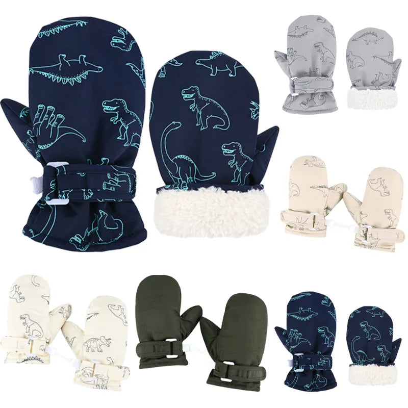 Warm, Non-Slip Mittens snow ski gloves for Kids
