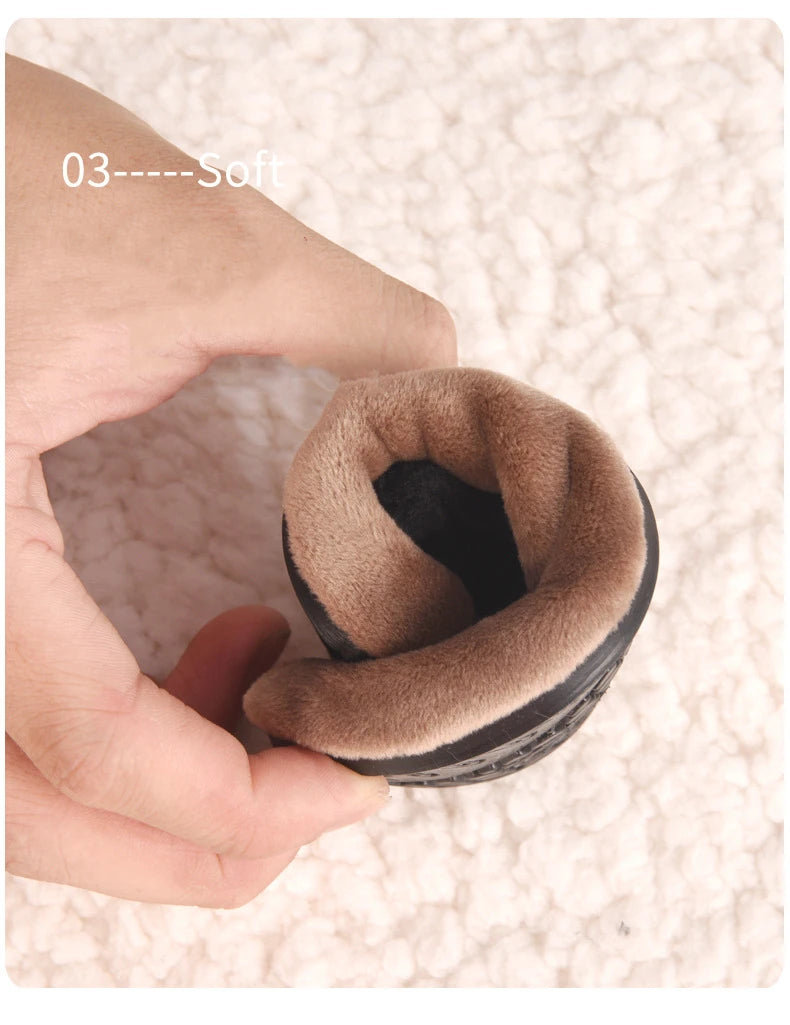 Winter comfort for little feet: kids plush floor shoes - cozy warmth, soft anti-slip design, ideal for nursey and school