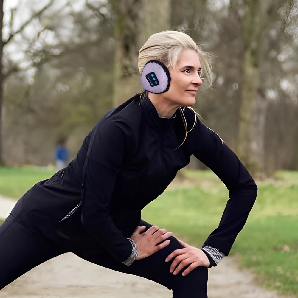 Wireless Bluetooth Ear Muffs headphones for extra Winter Warmth with Built-in HD Speakers foldable sports skiing men women girls boys