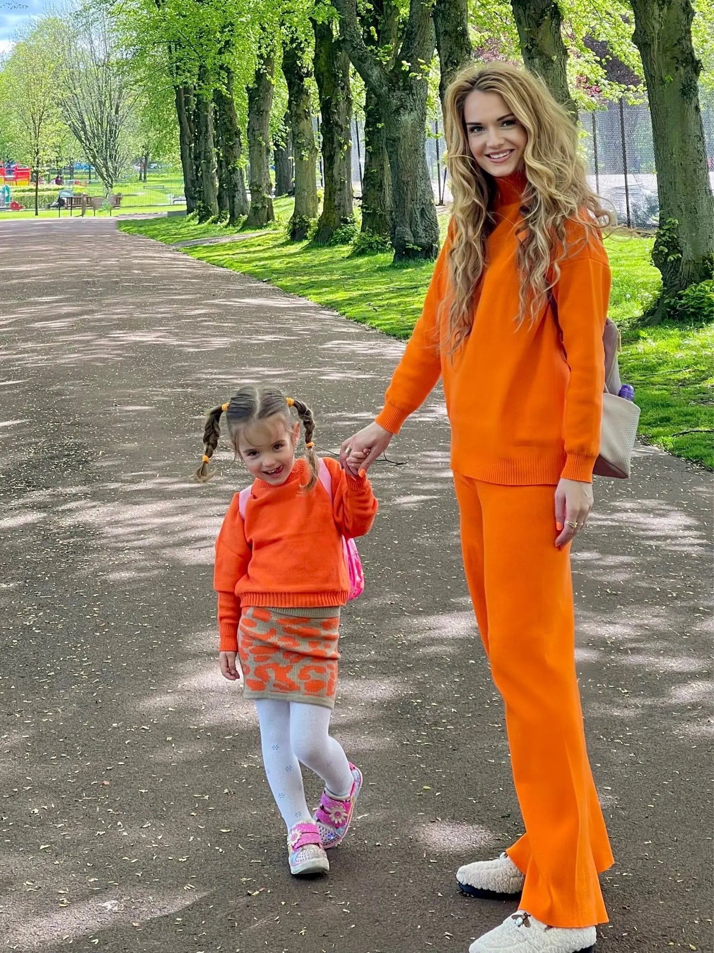 Cozy knitted winter pajama pyjama tracksuit set turtleneck sleepwear loungewear for Women