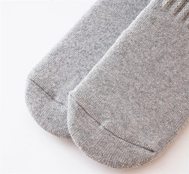 Soft winter comfortable warm cozy baby knee-high socks with antislip design for safety for your little ones(0-4Y)