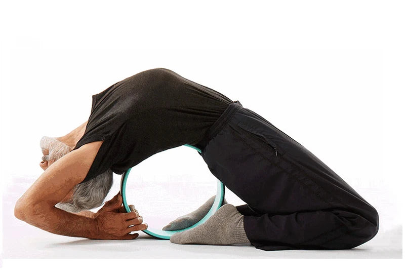 Erschließen Sie Ihr Yoga-Potenzial für erstklassigen Komfort, Haltbarkeit und Balance mit unserem Yoga-Pilates-Rad – verbessern Sie die Flexibilität, lindern Sie Rückenschmerzen und vervollständigen Sie Ihr ideales Heim-Yoga-Set!