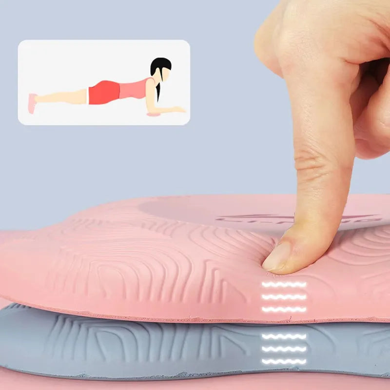 PU thick knee or elbow Yoga Protective Pad, for fitness training, core plate support, soft anti-slip yoga pilates kneeling pad