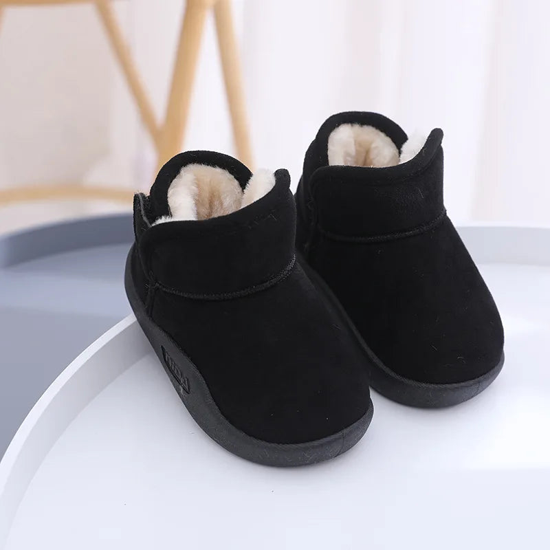 Kids' Soft Snow Boots for indoors for Cozy Indoor Adventures warm fussy slippers for boys and girls
