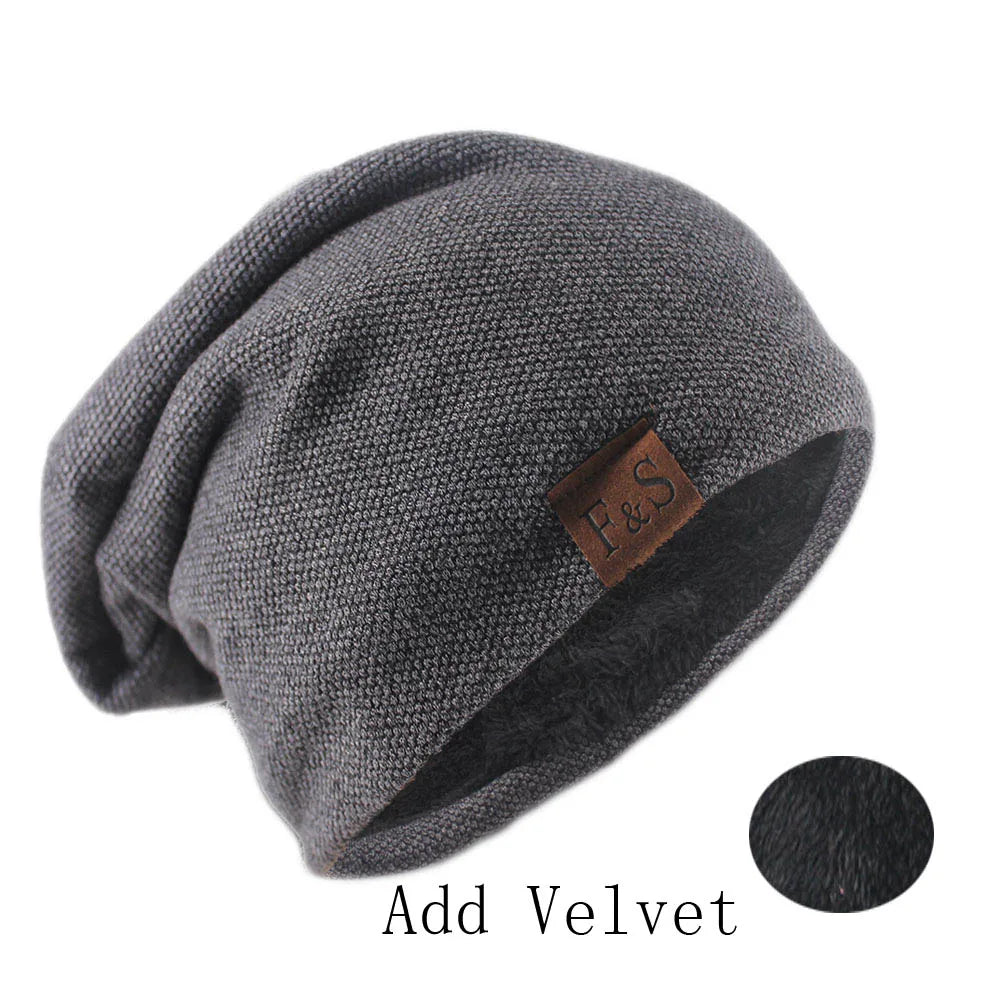 Knitted Bonnet Hats Unisex