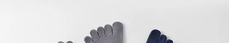 Pilates yoga five toe cotton socks women non-slip silicones low-ankle socks