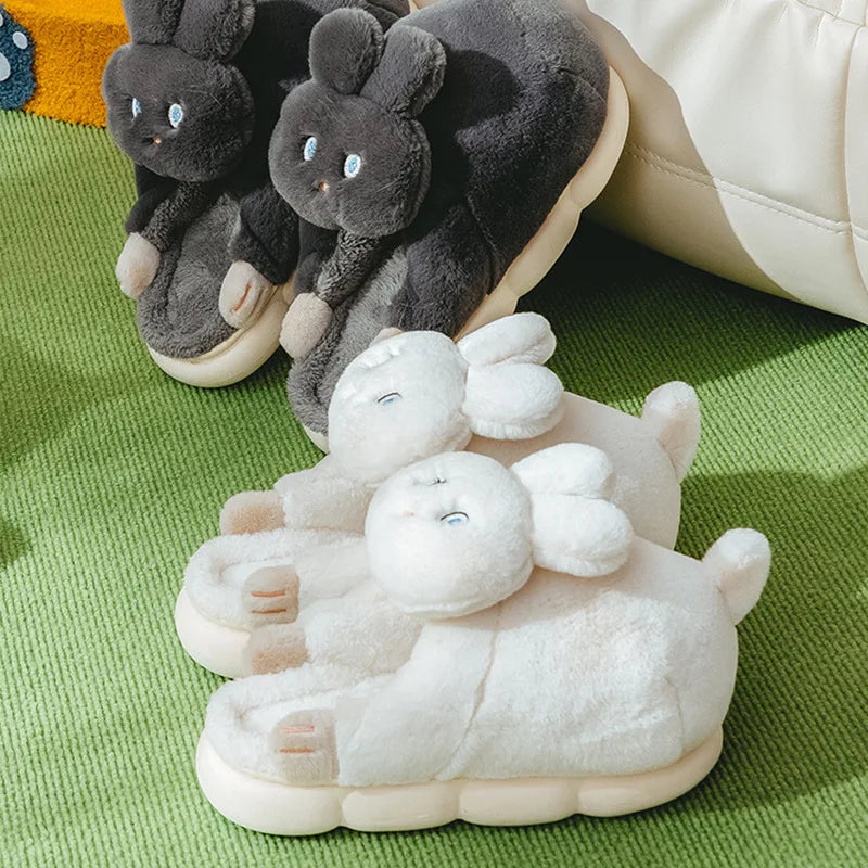 Furry & Warm Cozy Cat Winter Slippers for women extra wither warmth or a special gift