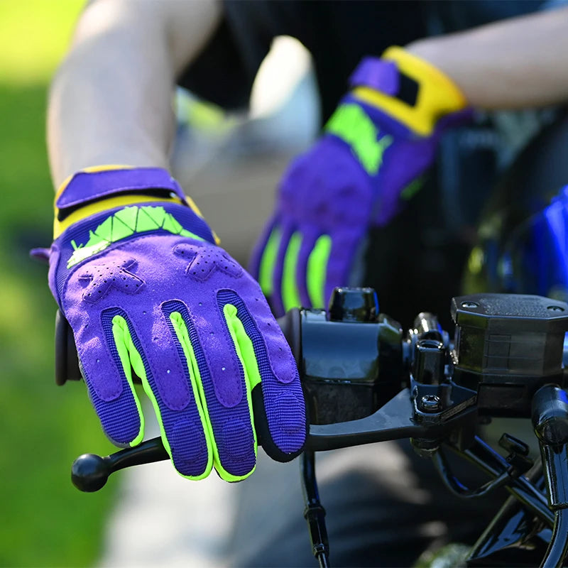 Full finger touch screen motorcycle gloves very versatile outdoor gear for riding, training, sports and other activities