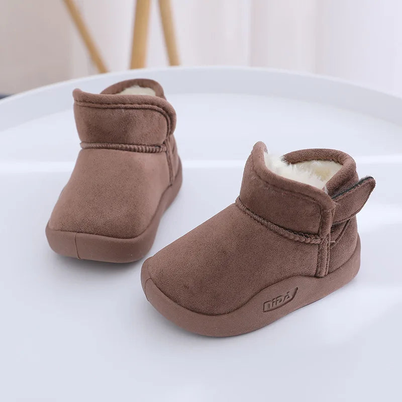 Kids' Soft Snow Boots for indoors for Cozy Indoor Adventures warm fussy slippers for boys and girls