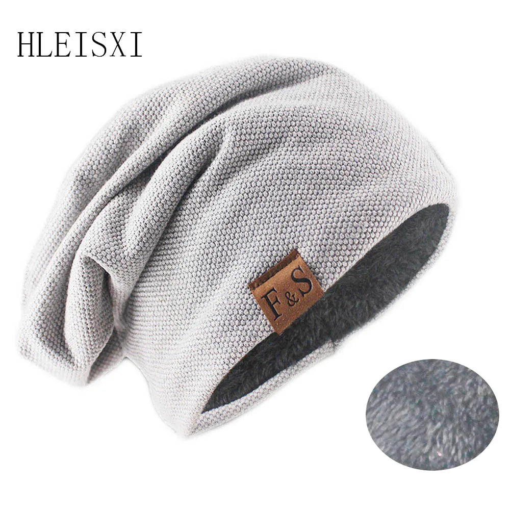 Knitted Bonnet Hats Unisex