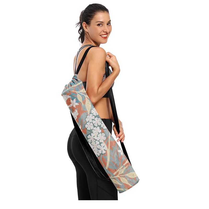 Mandala printed fashionable kanvas Yoga Pilates Mat Bag is your new fitness exercise companion for Relaxation and Style many styles many colours
